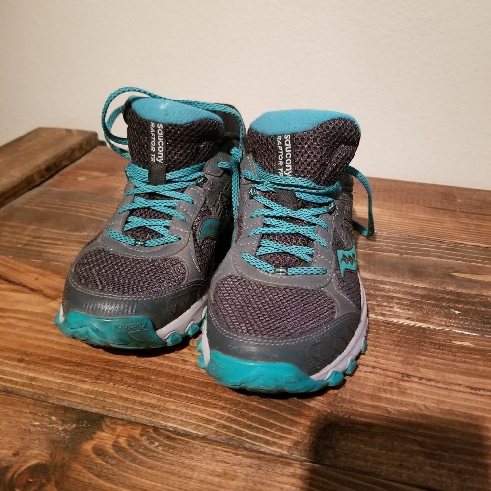 SAUCONY RAPTOR TR WOMENS RUNNING SHOES SIZE 9.5 - Picture 3 of 8